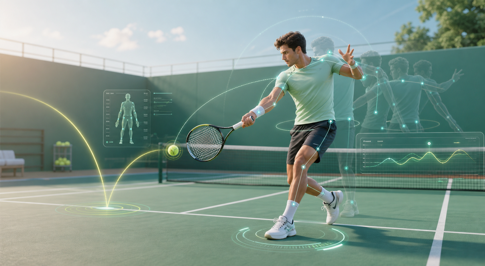 AceLink Tennis AI swing analysis preview